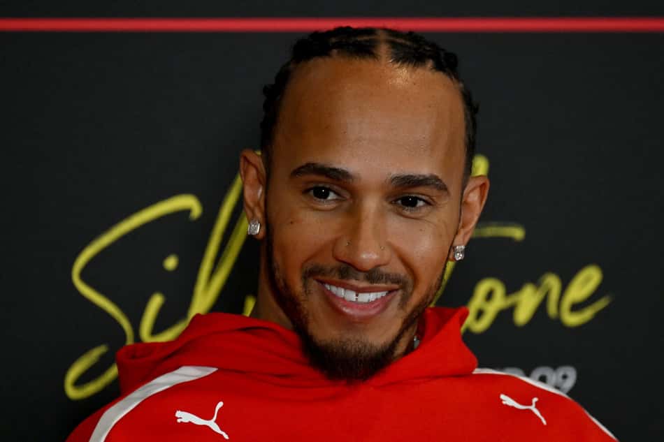 Lewis Hamilton em coletiva do GP da Inglaterra na F1 2026
