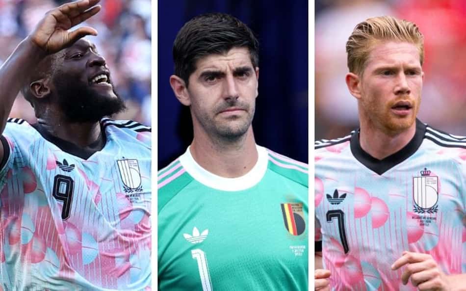 Lukaku, De Bruyne e Courtois, da Bélgica