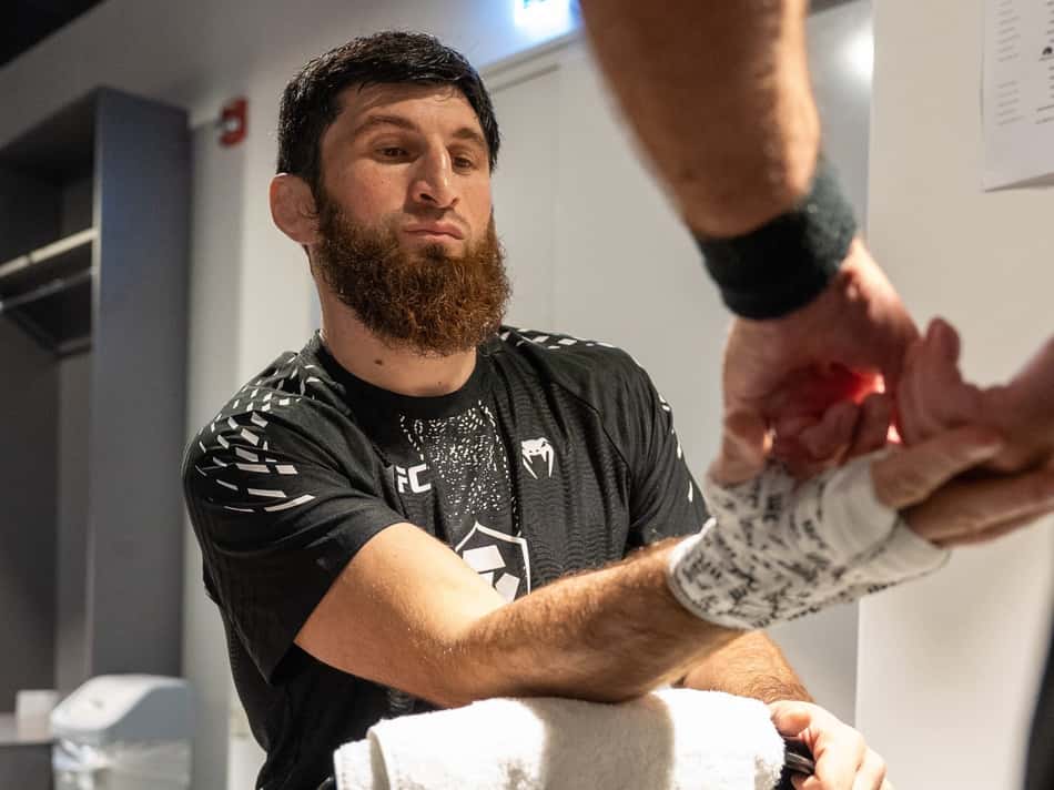 Magomed Ankalaev se prepara para luta no UFC Abu Dhabi