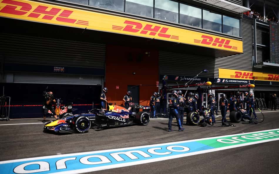 Max Verstappen no GP da Bélgica pela F1 2026