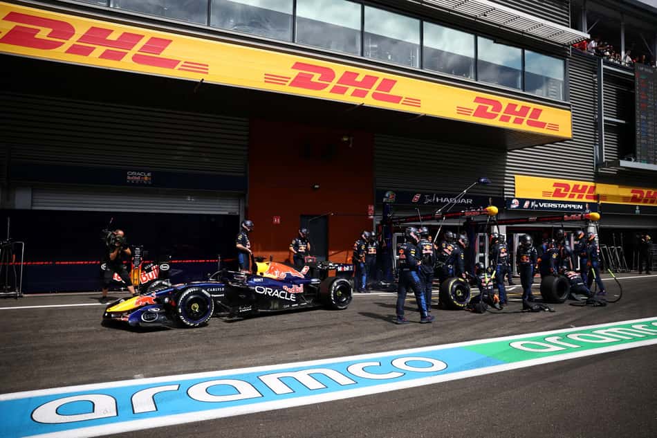 Max Verstappen no GP da Bélgica pela F1 2026