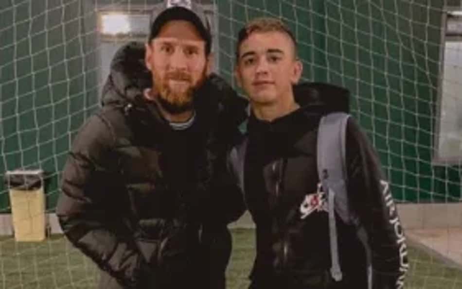 Yamal e mais: Messi tem foto com outros jogadores da Espanha quando crianças
