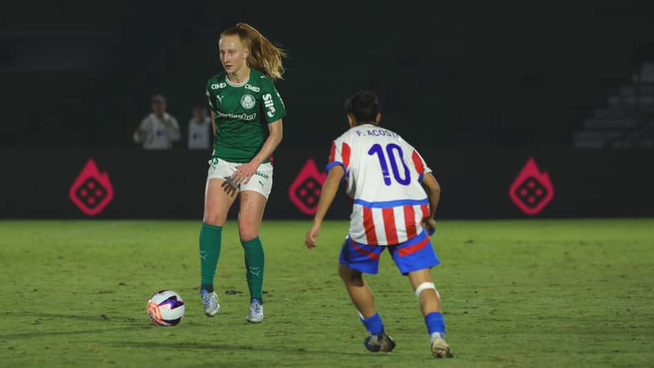 Palmeiras e Paraguai se enfrentaram pela Ladies Cup. (Paloma Cassiano/Palmeiras/by Canon)