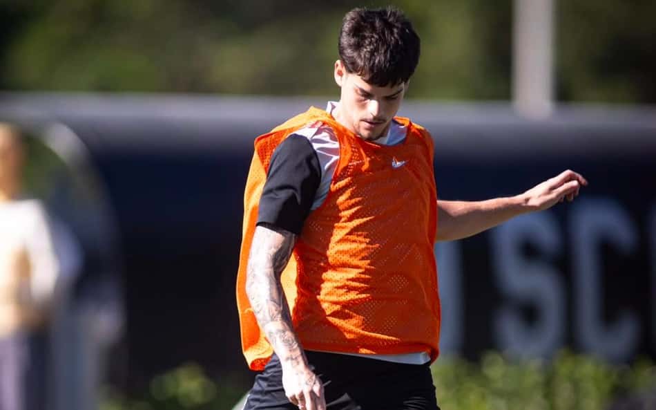 Paulinho treino do Vasco
