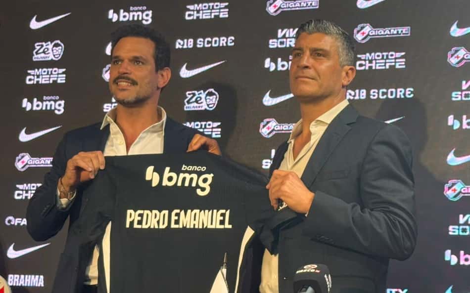 Pedro Emanuel em apresentação no Vasco da Gama