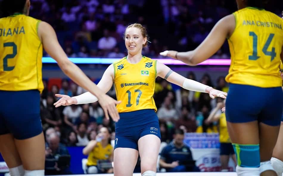 Brasil x Tailândia na VNL feminina: horário e onde assistir