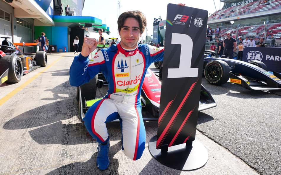 Rafael Câmara vence GP da Espanha de F3; Brasileiro é líder do campeonato (Foto: Reprodução / FIA Formula 3)