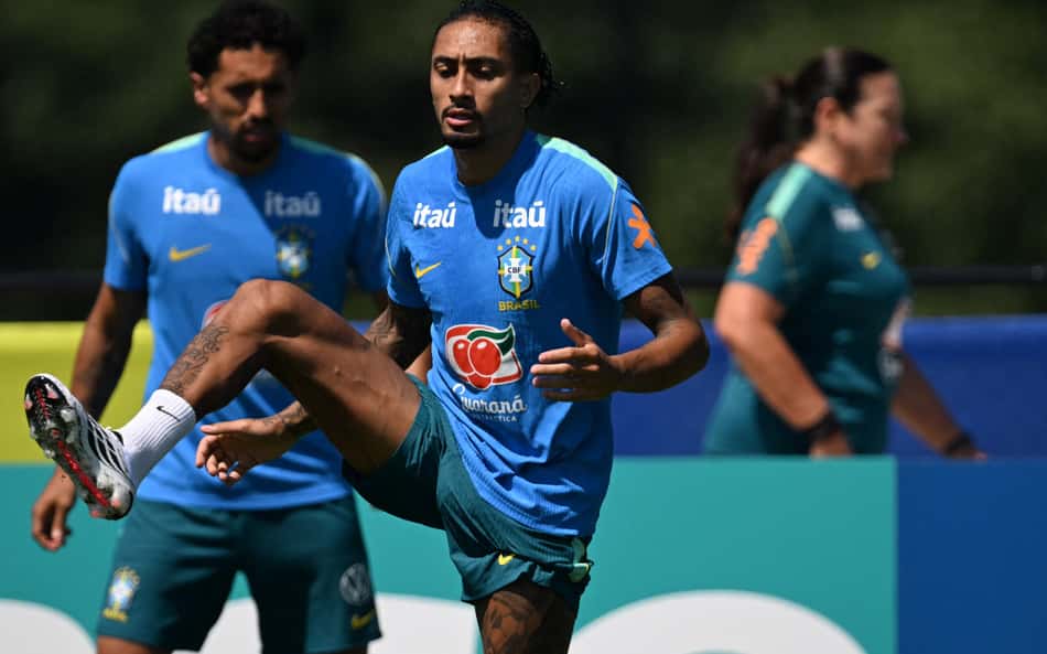 Brasil x Noruega: penúltimo treino tem retornos de Raphinha e Rayan