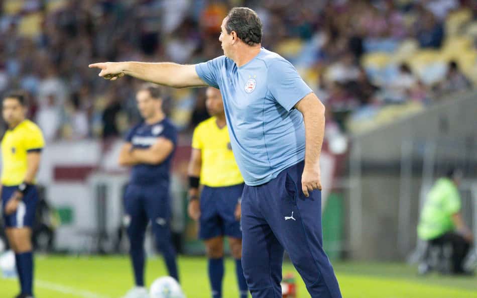 Rogério Ceni na beiro do campo