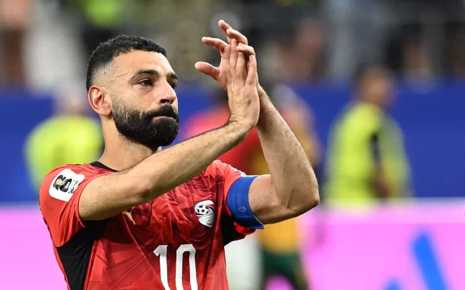 Salah é o principal astro do Egito na Copa do Mundo 2026 (Foto: Paul ELLIS / AFP)