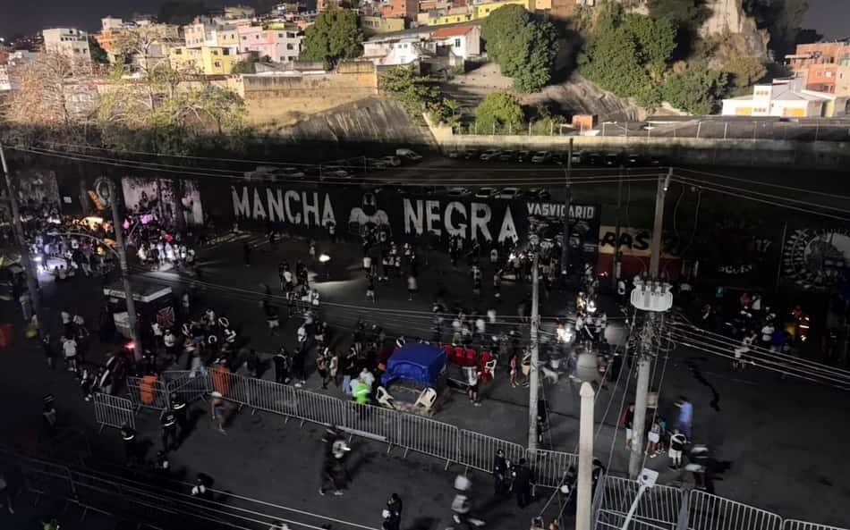 Arredores de São Januário sofrem com falta de luz após ventania no Rio