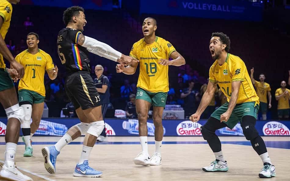 Confira os cenários para a classificação do Brasil à fase final da VNL