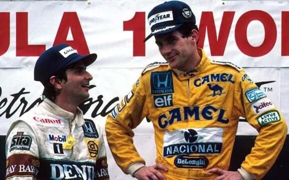 ayrton senna nelson piquet