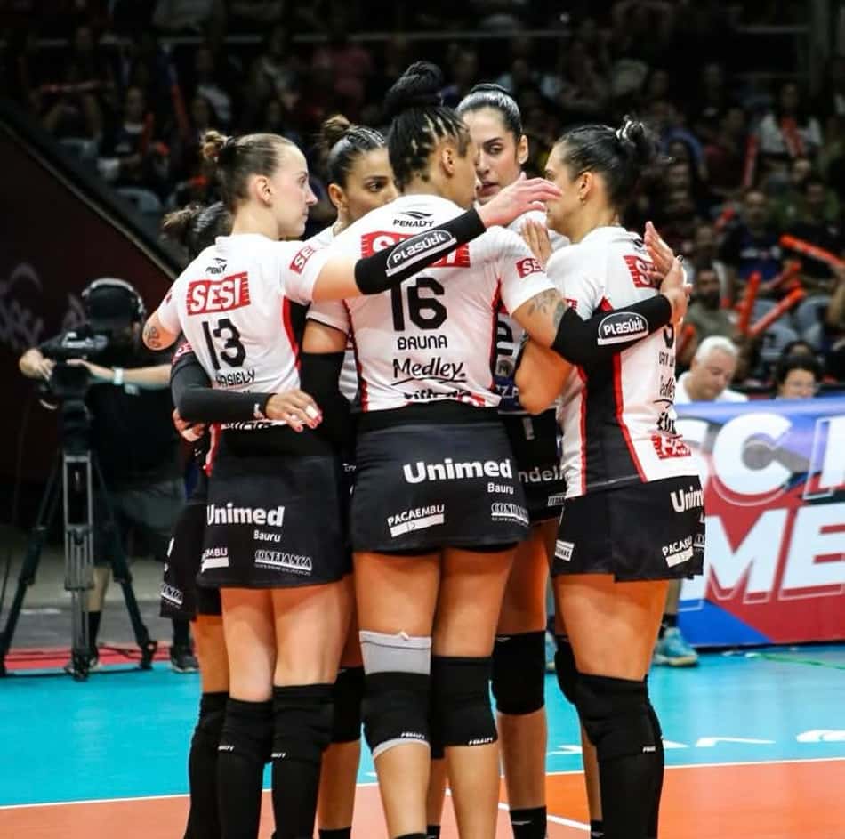 Sesi Bauru na Superliga Feminina de vôlei 2025/26