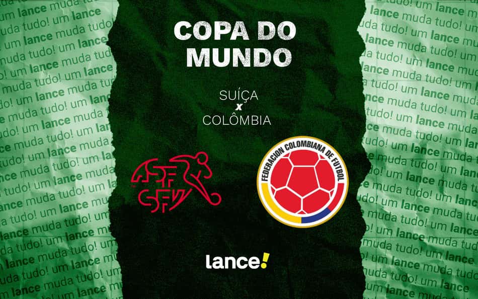 Suíça x Colômbia: onde assistir ao jogo da Copa do Mundo