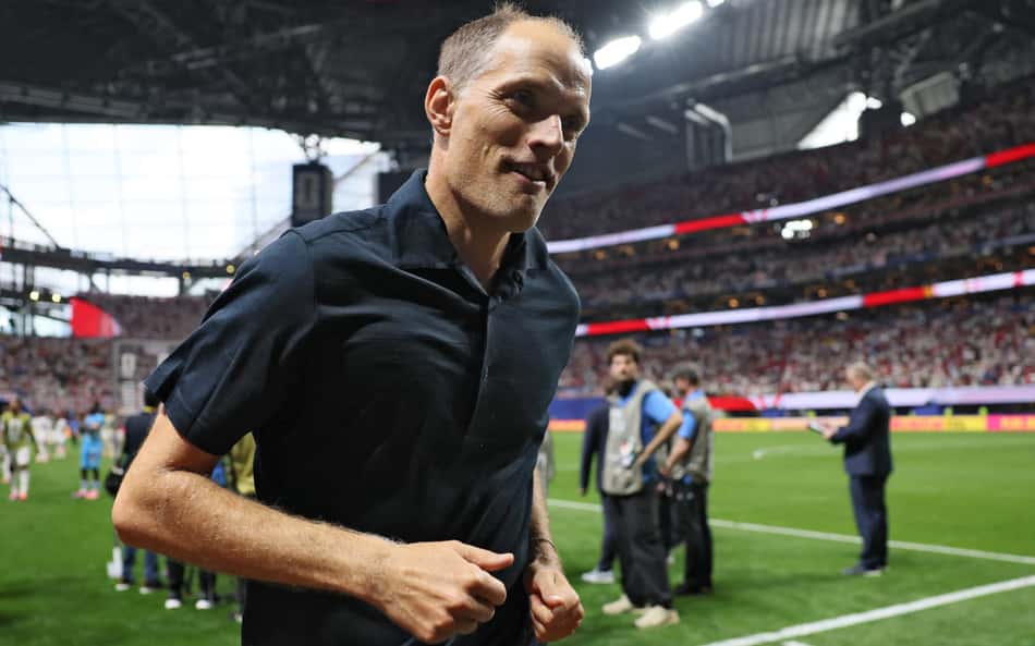 Thomas Tuchel comemora vitória da Ingaterra sobre a RD Congo na Copa do Mundo