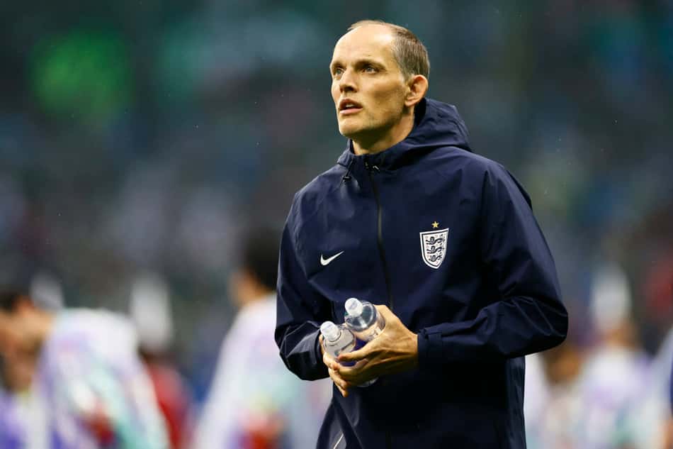 Thomas Tuchel em México 2x3 Inglaterra pela Copa do Mundo de 2026