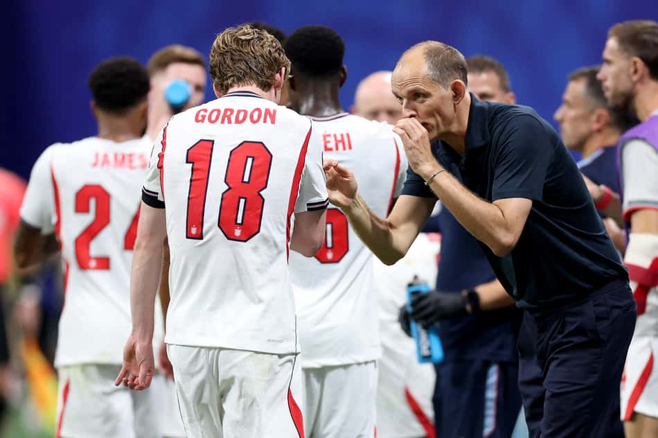 Thomas Tuchel em Inglaterra 1x2 Argentina pela semifinal da Copa do Mundo