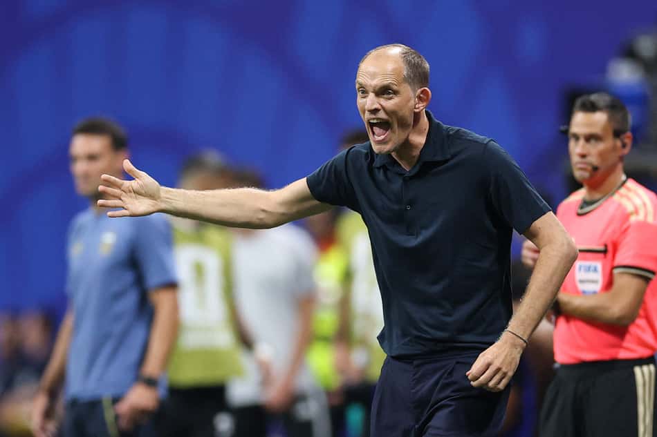 Thomas Tuchel em Inglaterra 1x2 Argentina pela semifinal da Copa do Mundo