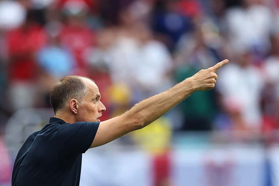 Thomas Tuchel em Noruega 1x2 Inglaterra pela Copa do Mundo de 2026