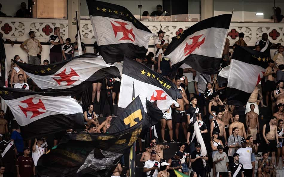 Torcida do Vasco em São Januário (Foto: Matheus Lima/Vasco)