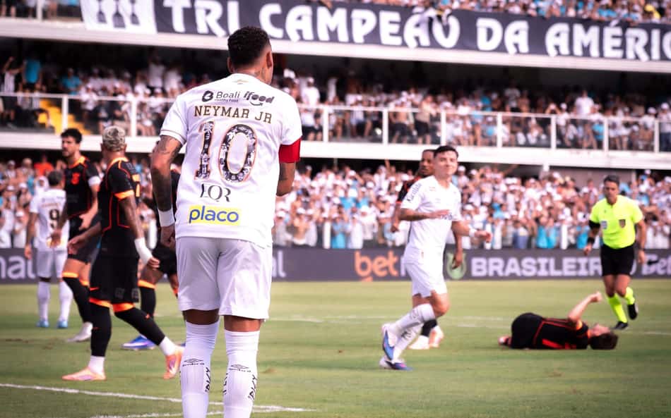 Neymar se prepara para disputar seu segundo clássico pelo Santos em 2026; veja números