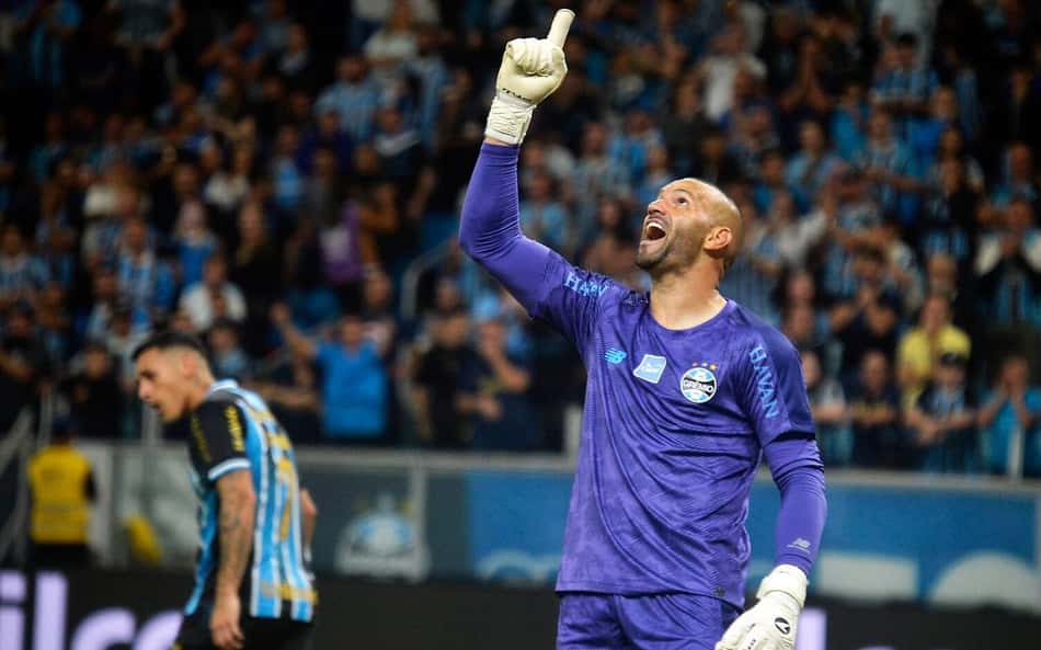 Com a vitória, Grêmio soma 25 pontos na competição (Foto: Donaldo Hadlich/Código 19/Folhapress)