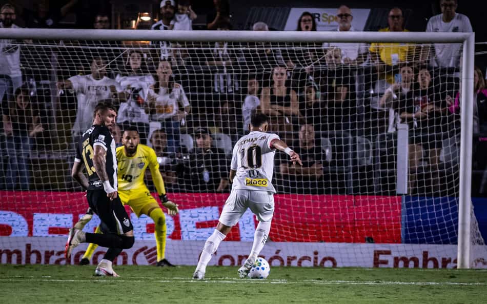 Santos e Atlético-MG se enfrentam nas quartas da Sul-Americana.