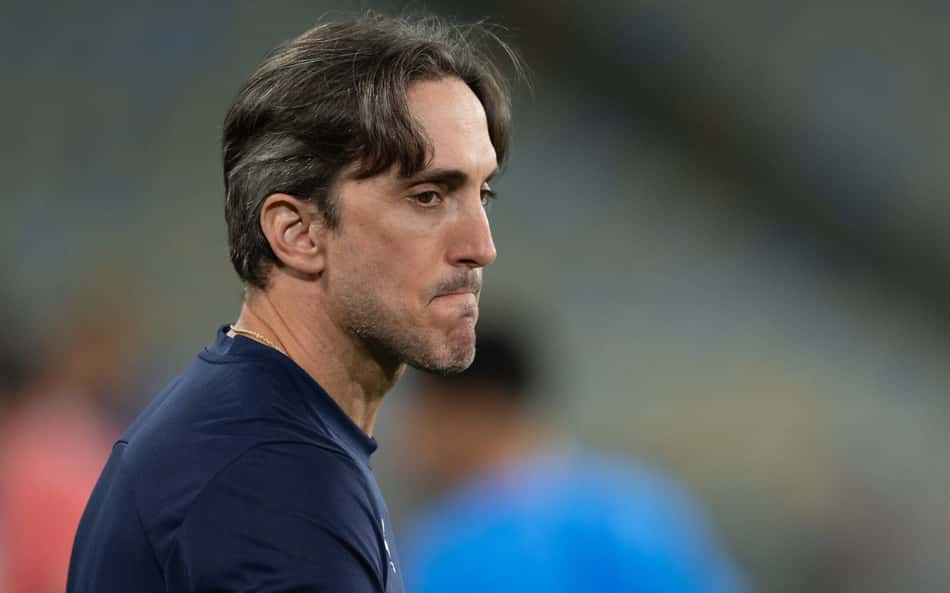 Zubeldía chegou no comando Tricolor em setembro de 2025 (Foto: Jorge Rodrigues/AGIF/Folhapress)