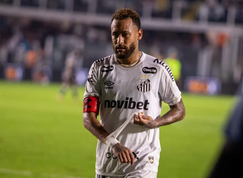 Neymar é dúvida para o duelo de volta da Copa do Brasil entre o Remo e o Santos. (Foto: Fotoarena/Folhapress)