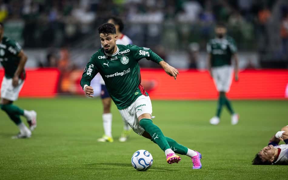 Flaco López, atacante do Palmeiras