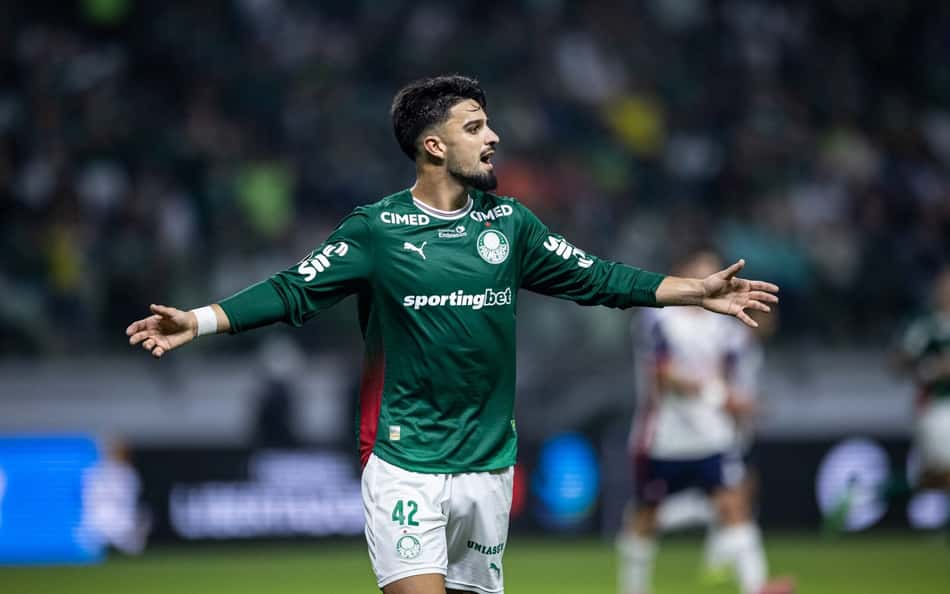 Flaco López, atacante do Palmeiras