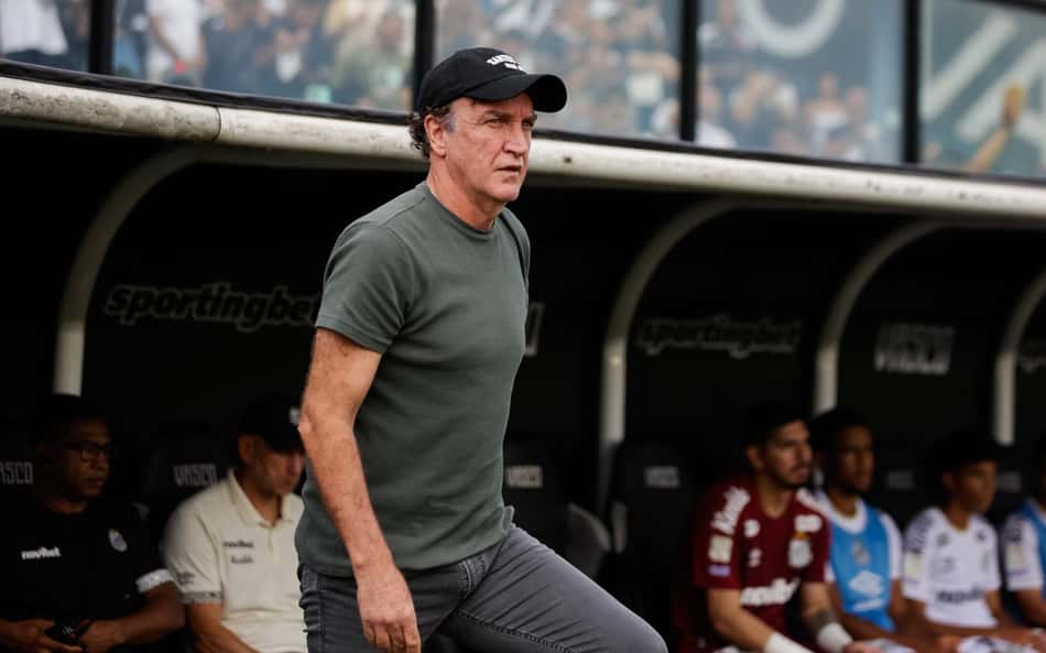 Cuca, técnico do Santos
