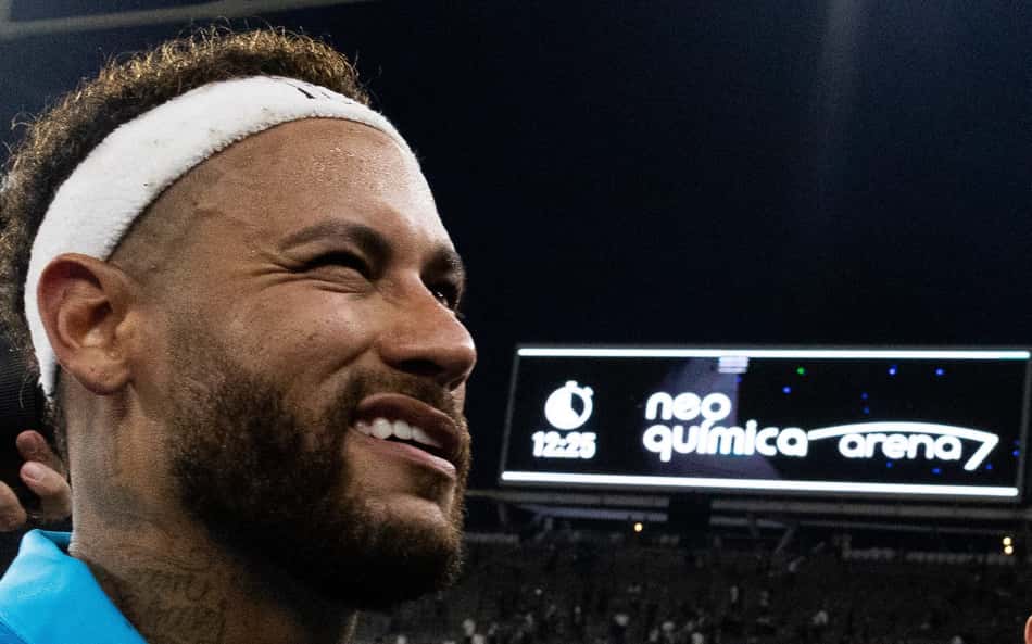 Neymar, atacante do Santos