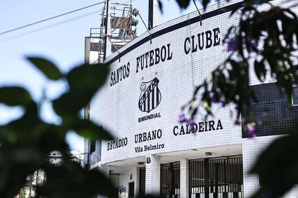 Estádio Vila Belmiro.