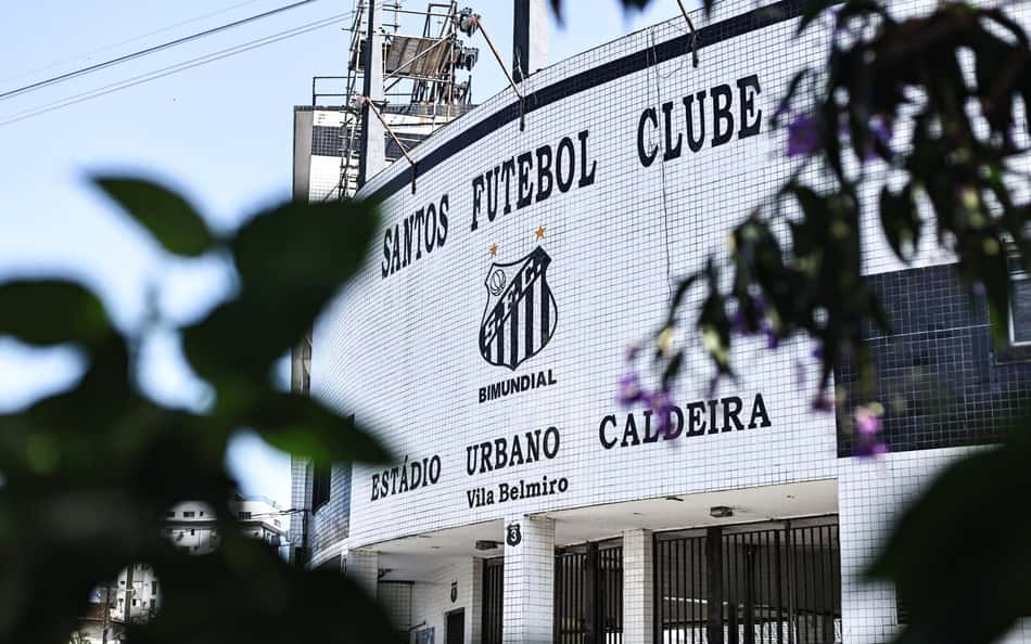 Estádio Vila Belmiro.