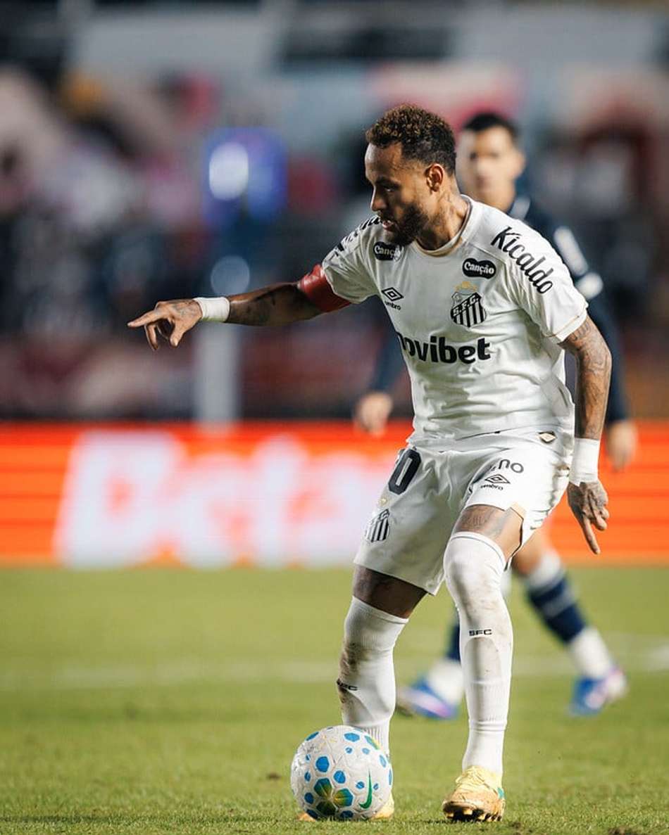 Neymar vai marcar presença no duelo entre o Remo e o Santos, no Mangueirão. (Foto: Raul Baretta/ Santos FC)