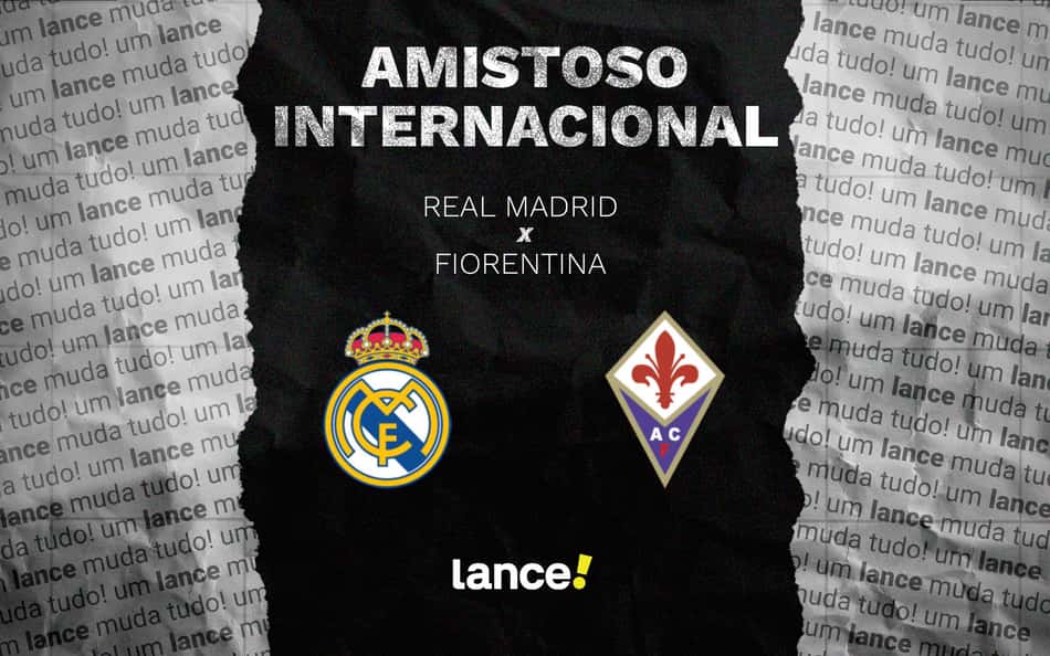 Real Madrid e Fiorentina se enfrentam em amistoso internacional