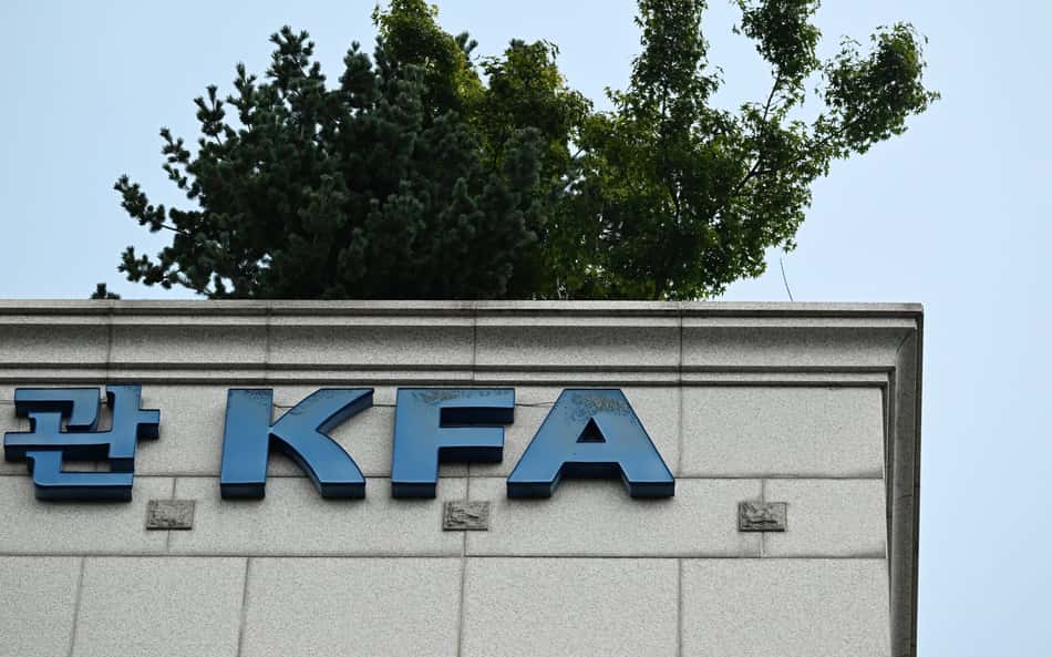 Fachada da Associação Sul-Coreana de Futebol