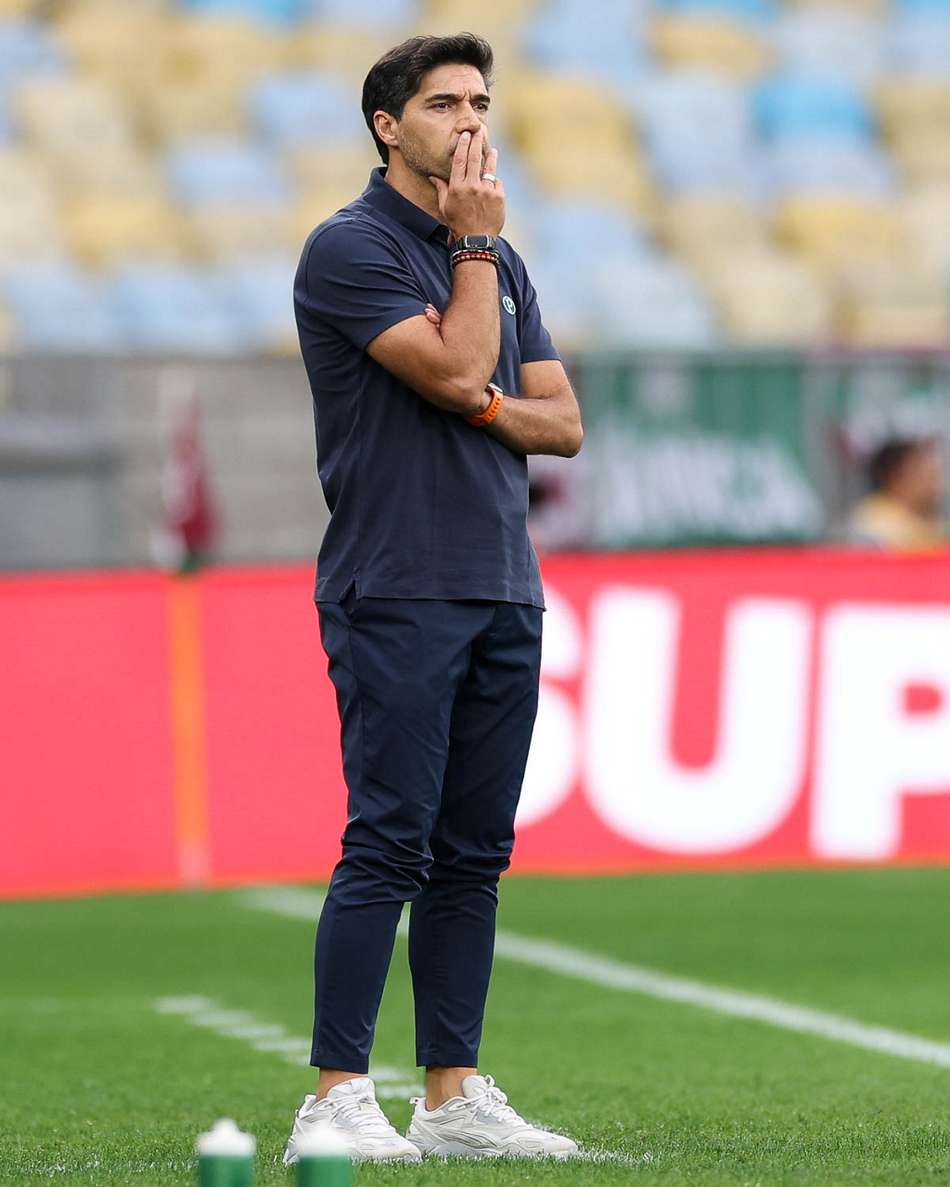 Abel Ferreira em Palmeiras x Fluminense