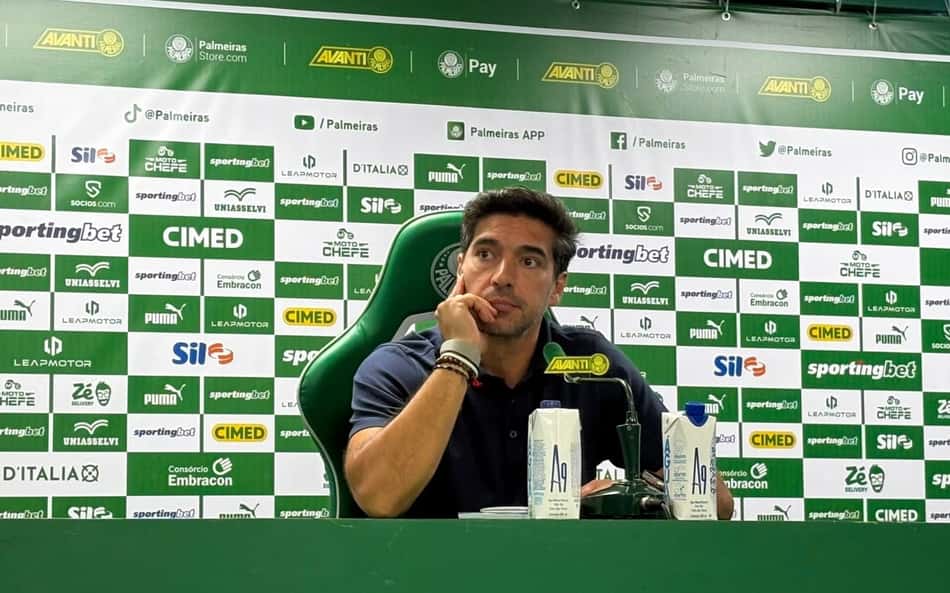 Abel Ferreira em coletiva