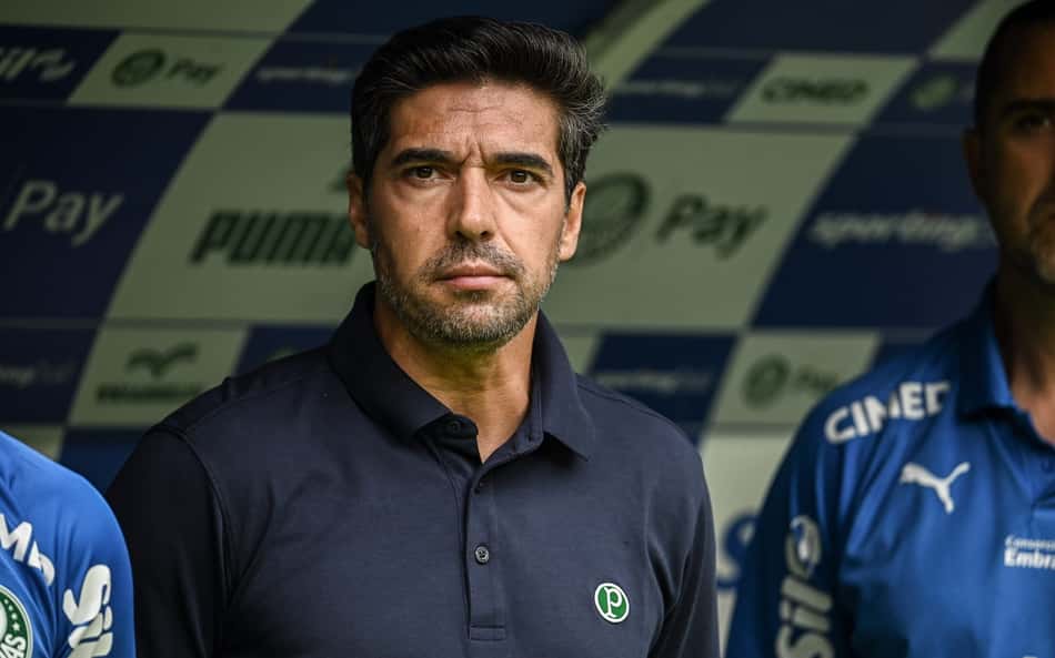 Abel Ferreira em Palmeiras x Internacional