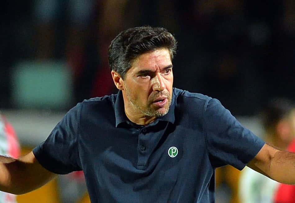 Abel Ferreira em Vitória x Palmeiras