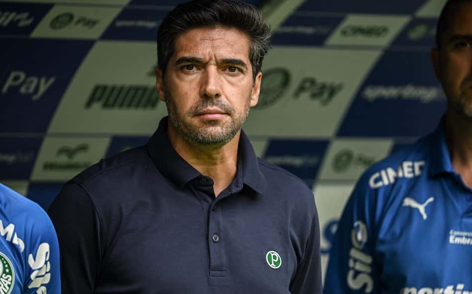 Abel Ferreira em Palmeiras x Internacional