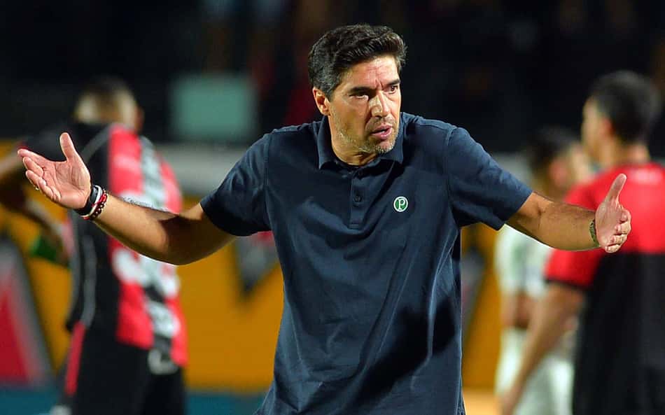 Abel Ferreira em Vitória x Palmeiras