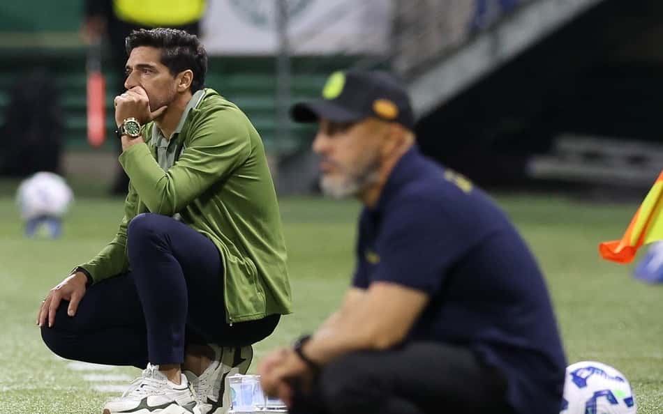 Em momentos opostos, Abel Ferreira e Guanaes travam novo duelo