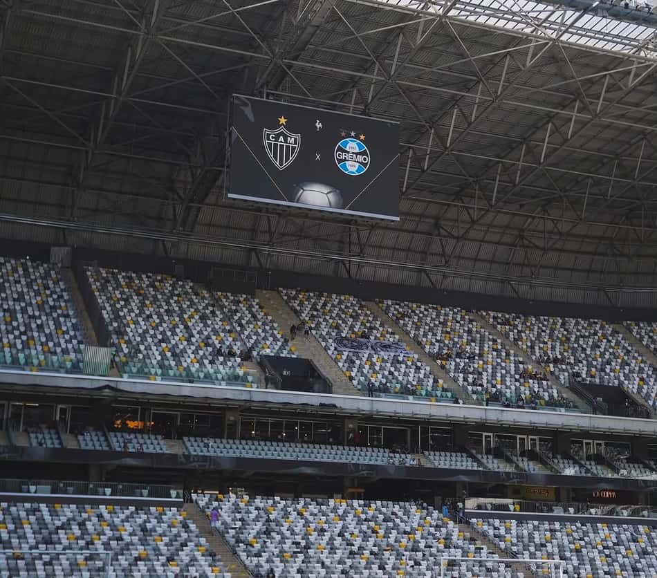 Arena MRV Atlético x Gremio (reprodução Atlético)