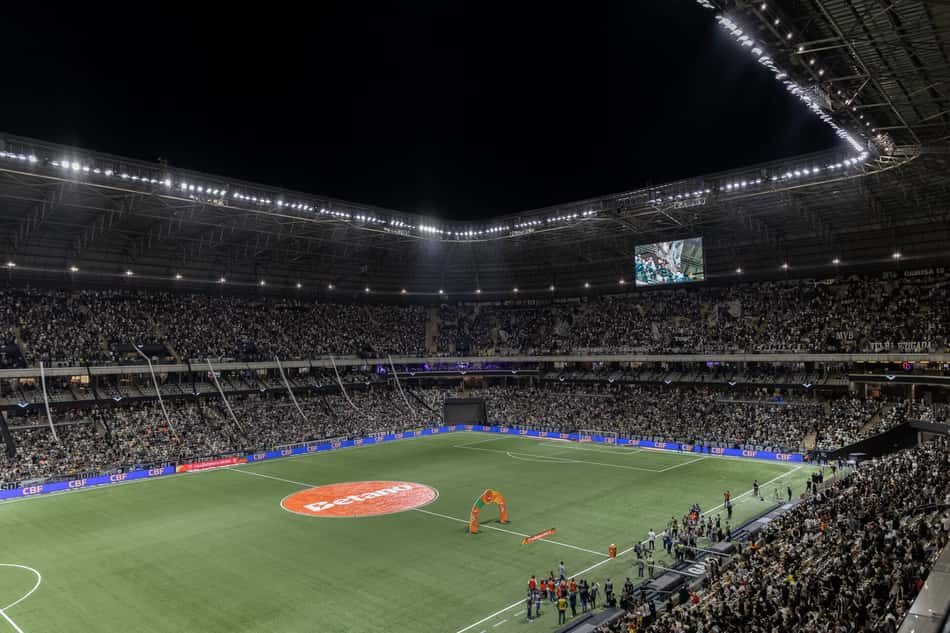 Arena MRV Atlético x juventude (Foto: Luís Amaral / Atlético)