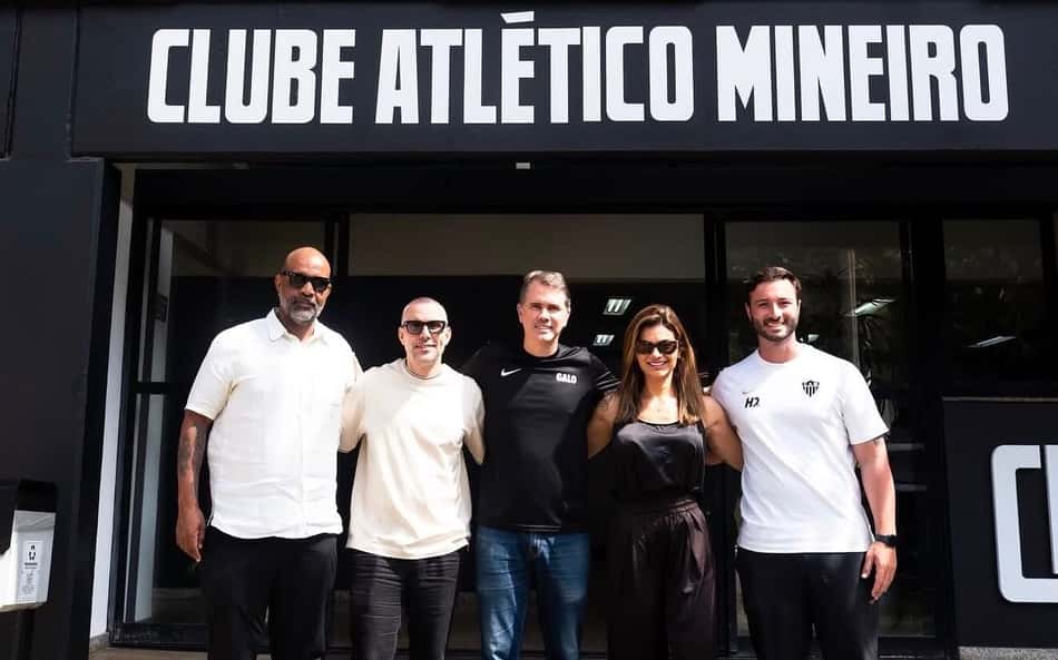 Atlético e Kelly key (reprodução Atlético)