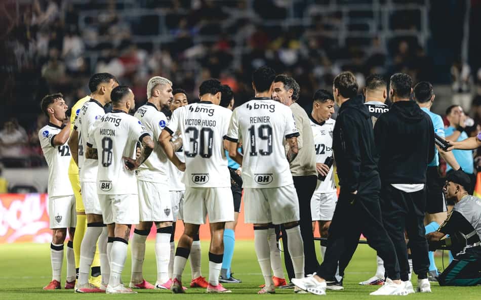 Atlético x Bragantino (Foto: Pedro Souza / Atlético)